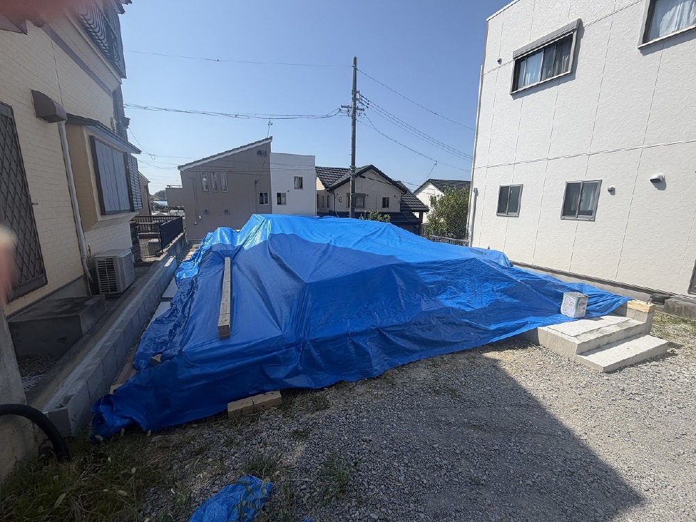 土台伏せ工事