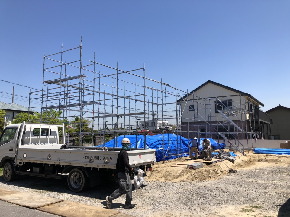 足場工事
