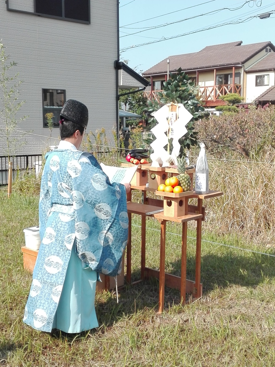 祝！地鎮祭