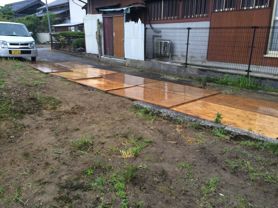 現場の養生