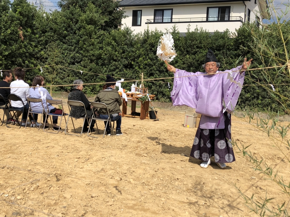 祝！地鎮祭