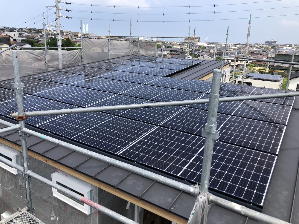太陽光パネル設置