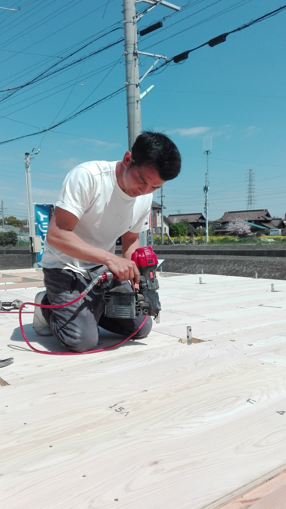 土台伏せ工事