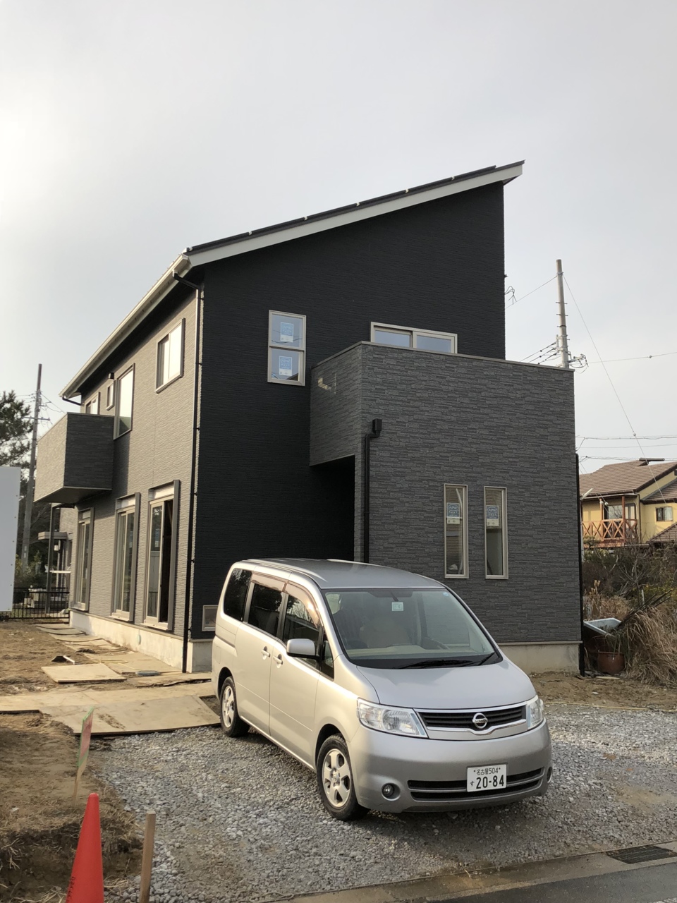 足場バラシ完了