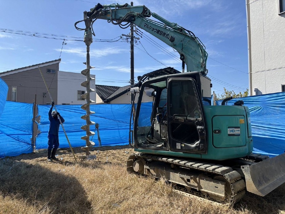 地盤補強工事