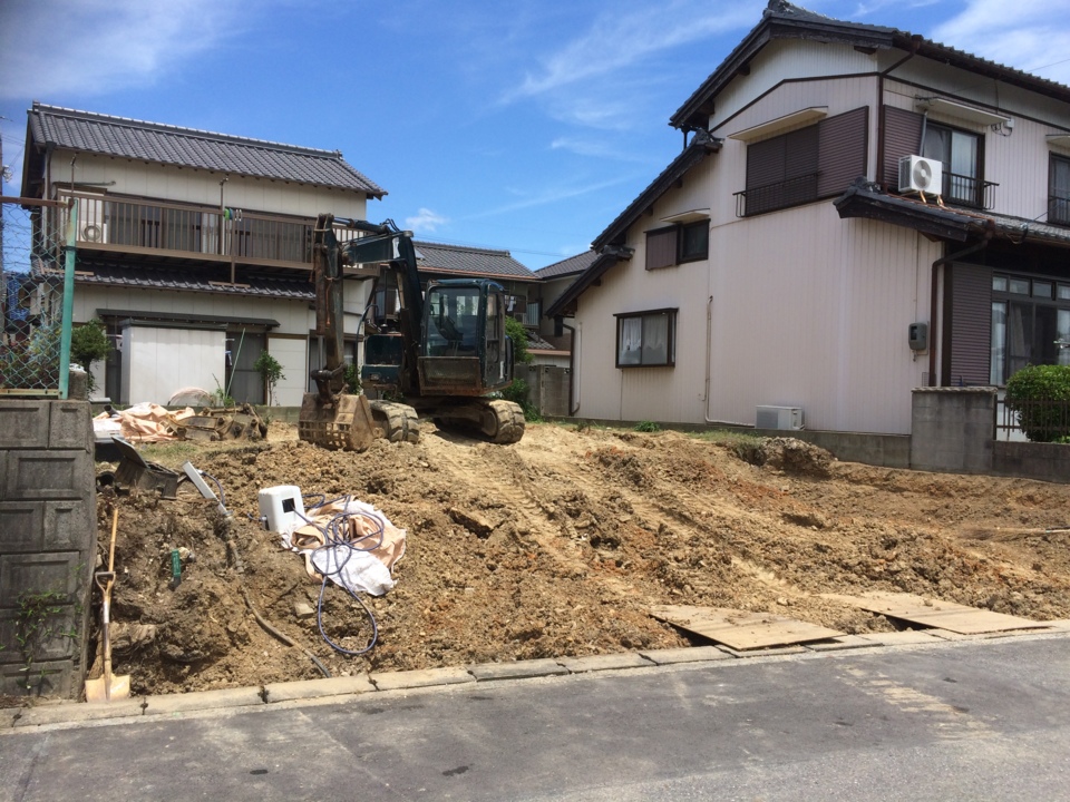 家の解体は終了